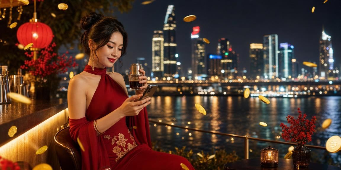 Trò chơi bài tại Hà Nội dưới ánh sáng neon