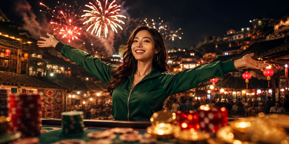 Sự kiện casino tại Sapa với ánh sáng neon